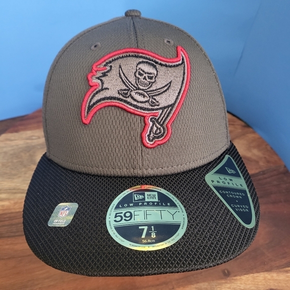 Tampa Bay Buccaneers Baseball Cap Low Profile Hat Fitted Size 7 1/8 New - Picture 3 of 12